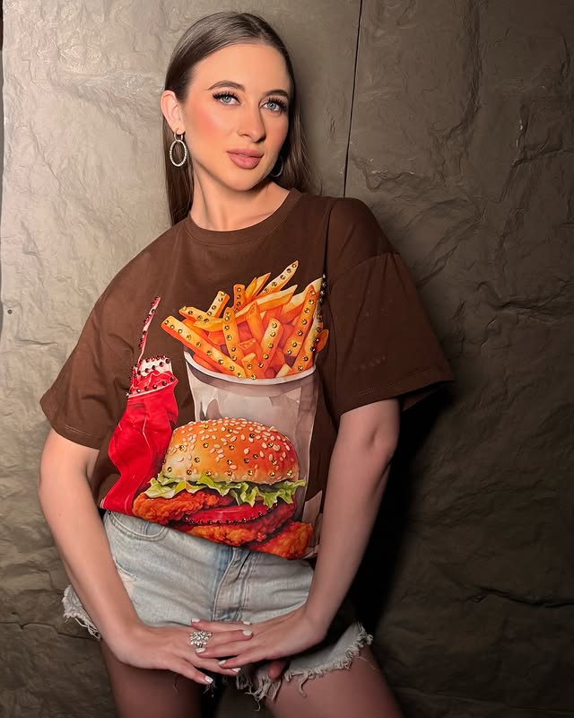 The Cheeseburger Deluxe Bedazzled Tee