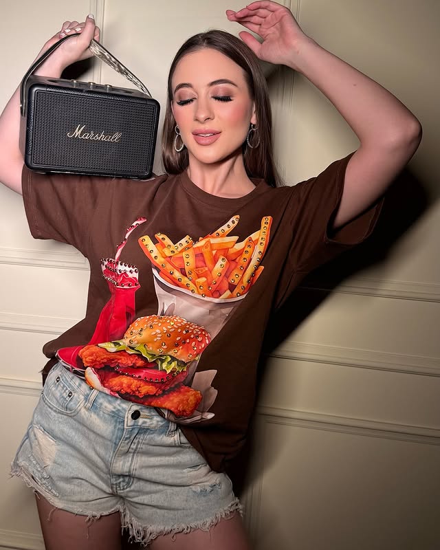 The Cheeseburger Deluxe Bedazzled Tee