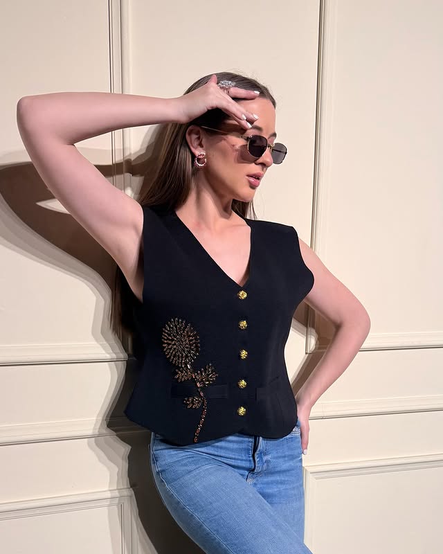 The Gilded Sunburst Waistcoat