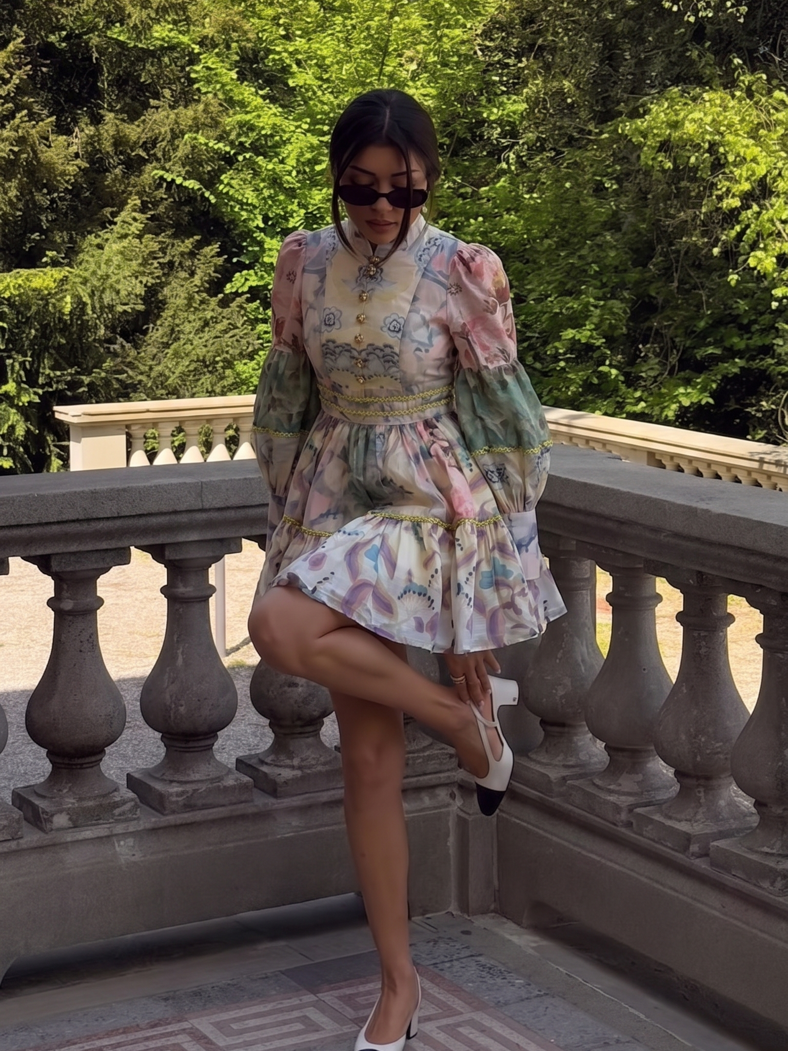 The Aurelia Victorian Revival Mini Dress