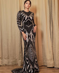 Azure Prism Gown